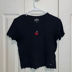 Hollister Cherry Baby Tee